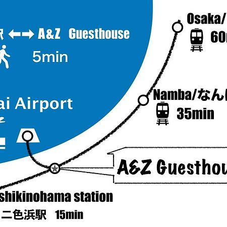 A&Z Guest House Kaizuka Ngoại thất bức ảnh